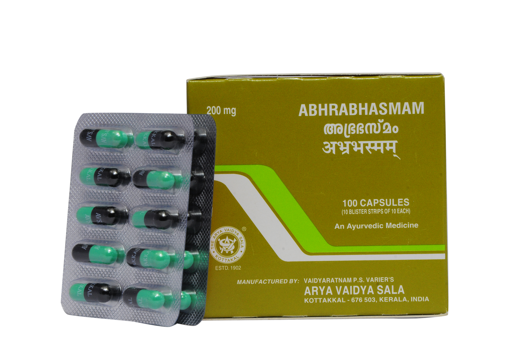 Abhrabhasmam 200 mg Capsule