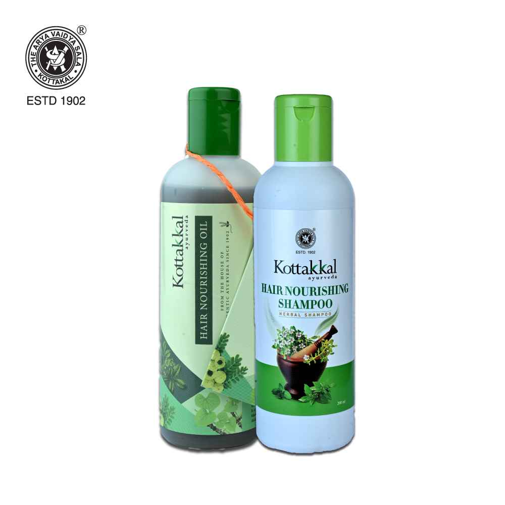 Hair Nourishing Oil &  Shampoo - Combo Pack